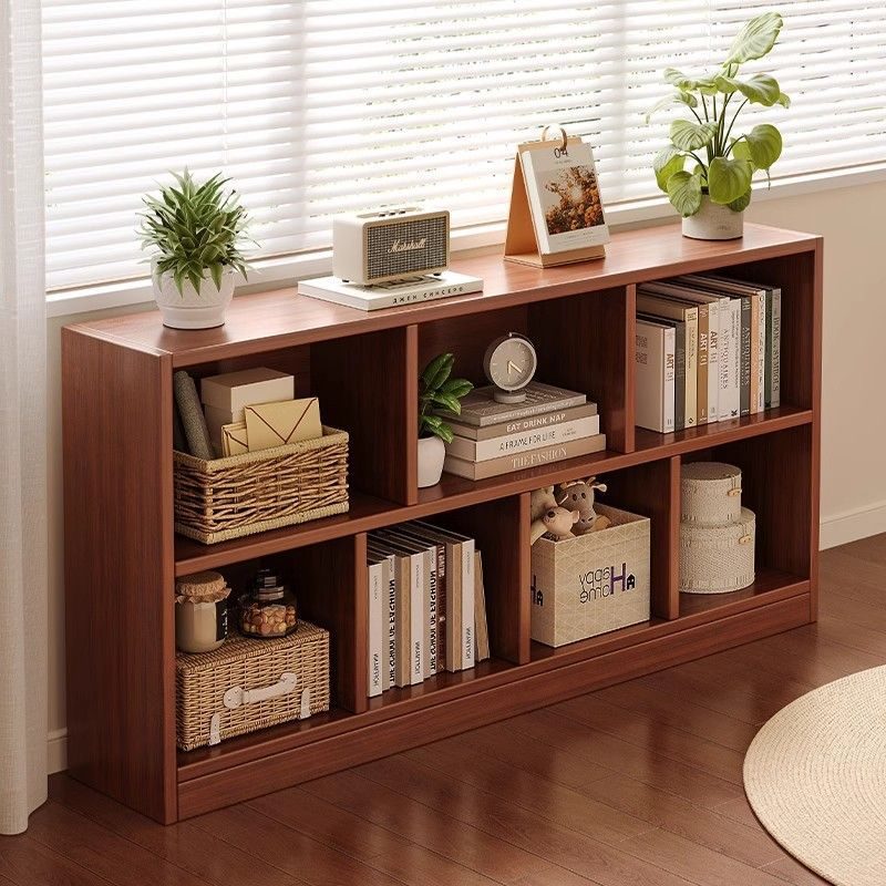 cube storage organizer | 书架置物架简易落地靠墙收纳柜子出租屋多层客厅家用卧室小型书柜
