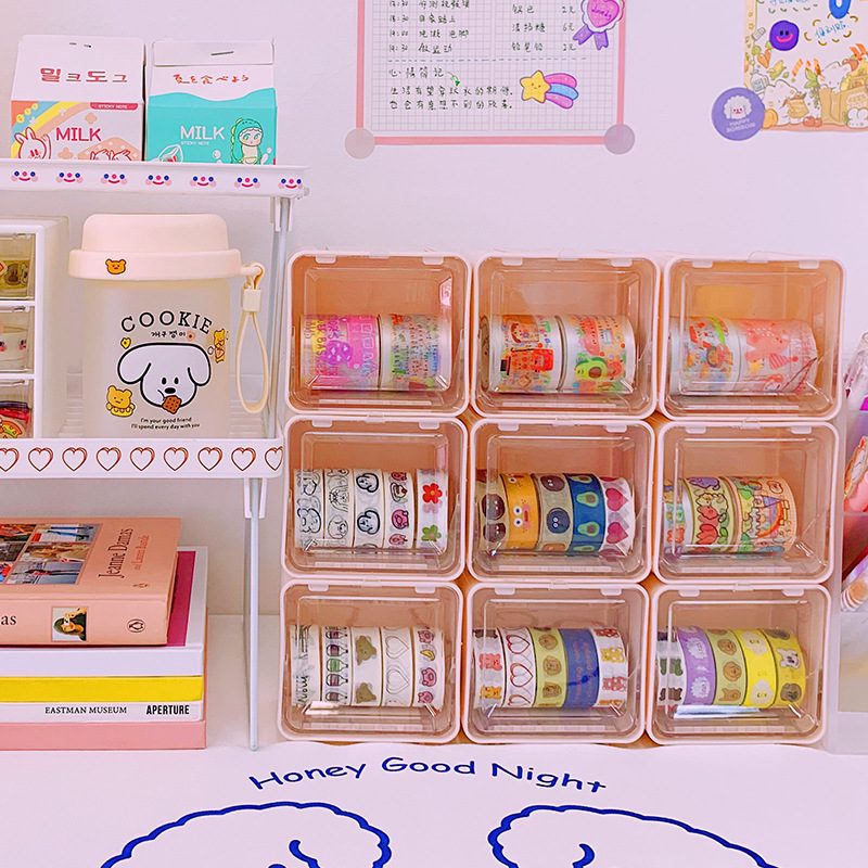 Style New Desktop Drawer Storage Box Sundries Hand Account Tape…