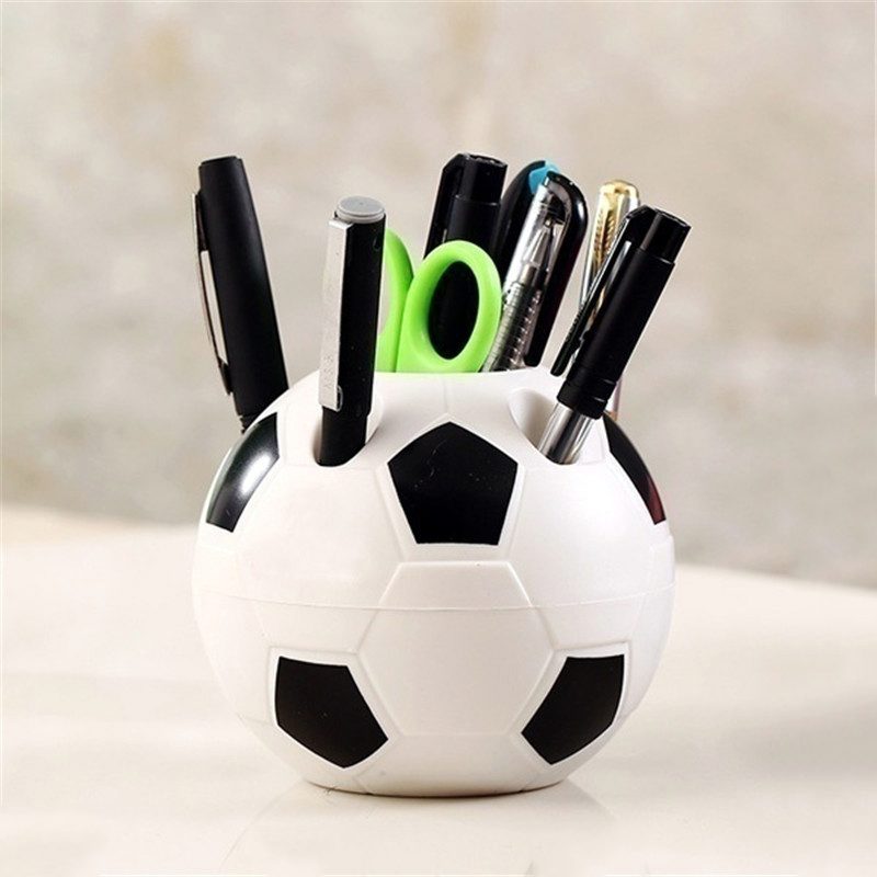 Soccer Shape Tool Supplies Pen Pencil Holder Football Shape…