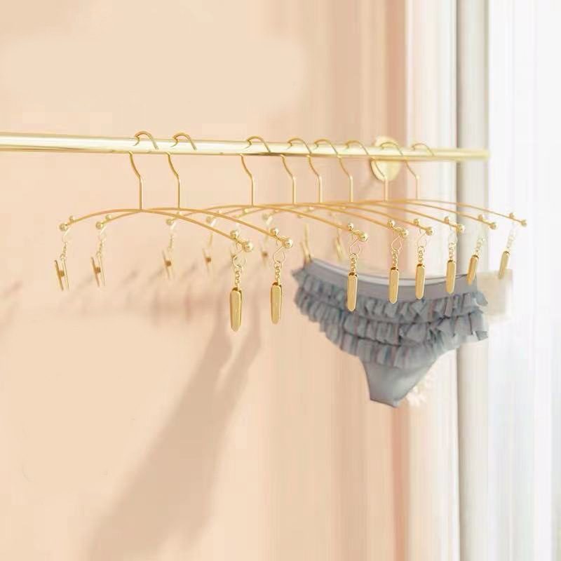 Drying Underwear Hanger With Clip Home Non-slip Seamless Dedicated Bra Clothes Hook