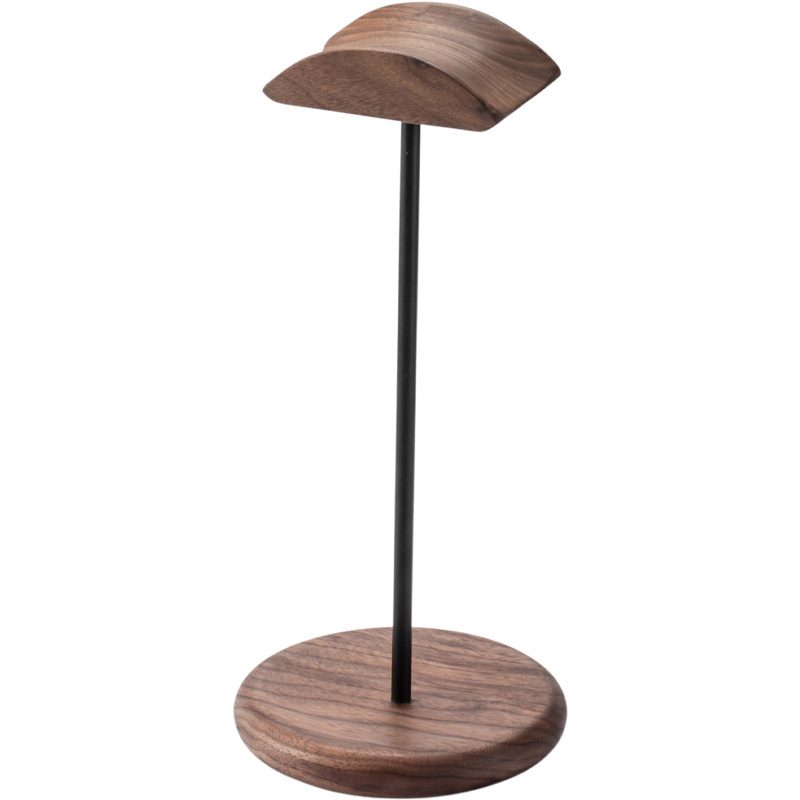 Headphone Stand Walnut Solid Wood Headphone Rack Minimalist Display…