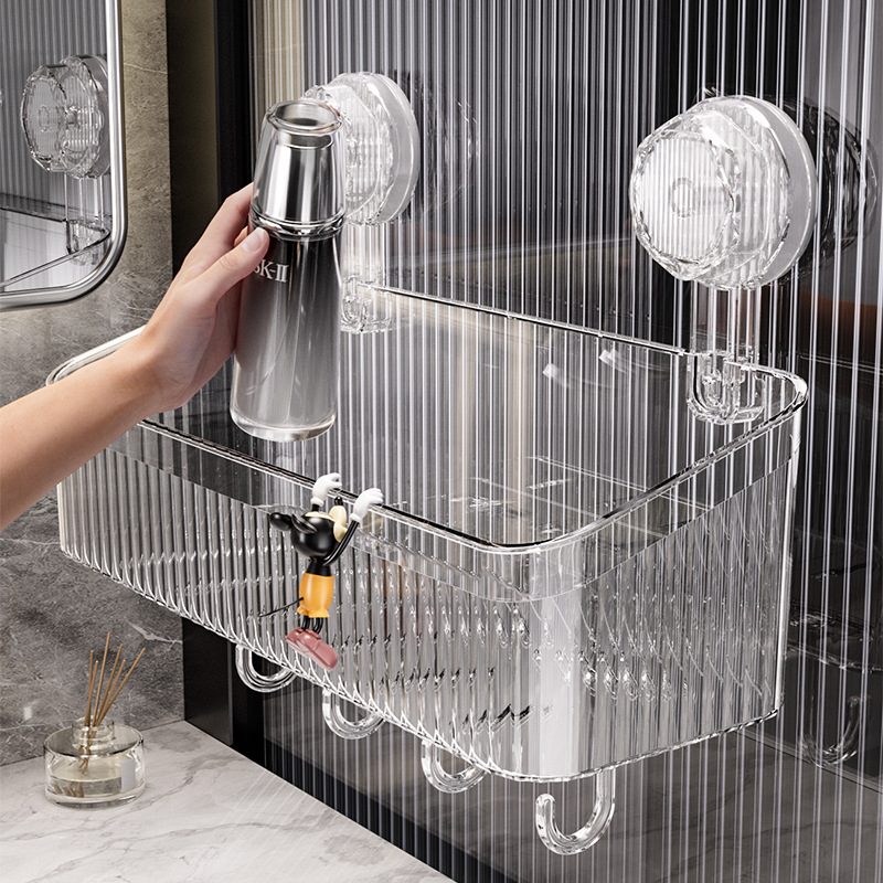 Suction Cup Storage Rack Punch-free Wall-mounted Household