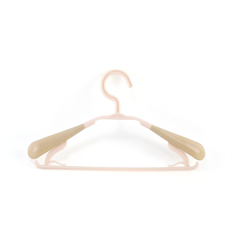 Non-slip retractable clothes rack-brown-PP-1 piece