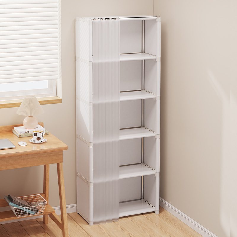 Simple Floor Multi-layer Dust-proof Bookshelf