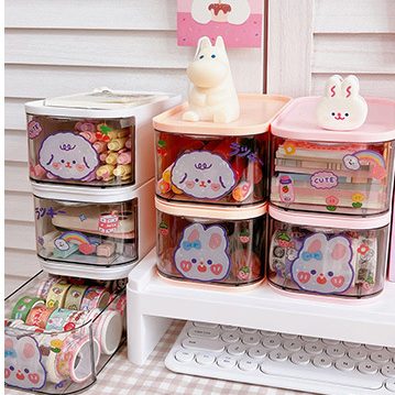 Desktop Drawer Storage Box Desk Small Storage Box Stationery Hand…
