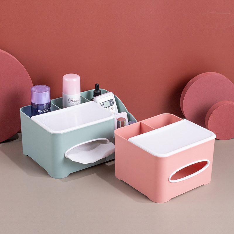 Paper Box Tissue Box Office Home Living Room Dining Room Creative Nordic Remote Control Desktop Storage Box Simple And Cute