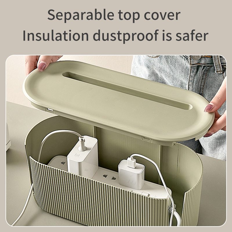 Row plug wire storage box Large capacity dust-proof insulation row…