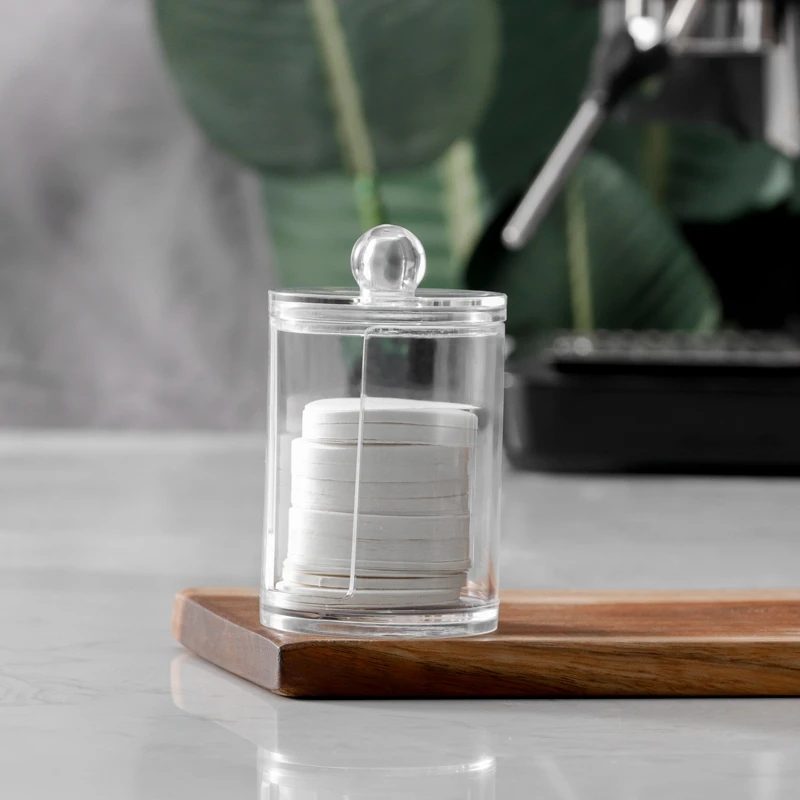 Coffee Extraction Filter Paper Transparent Storage Box